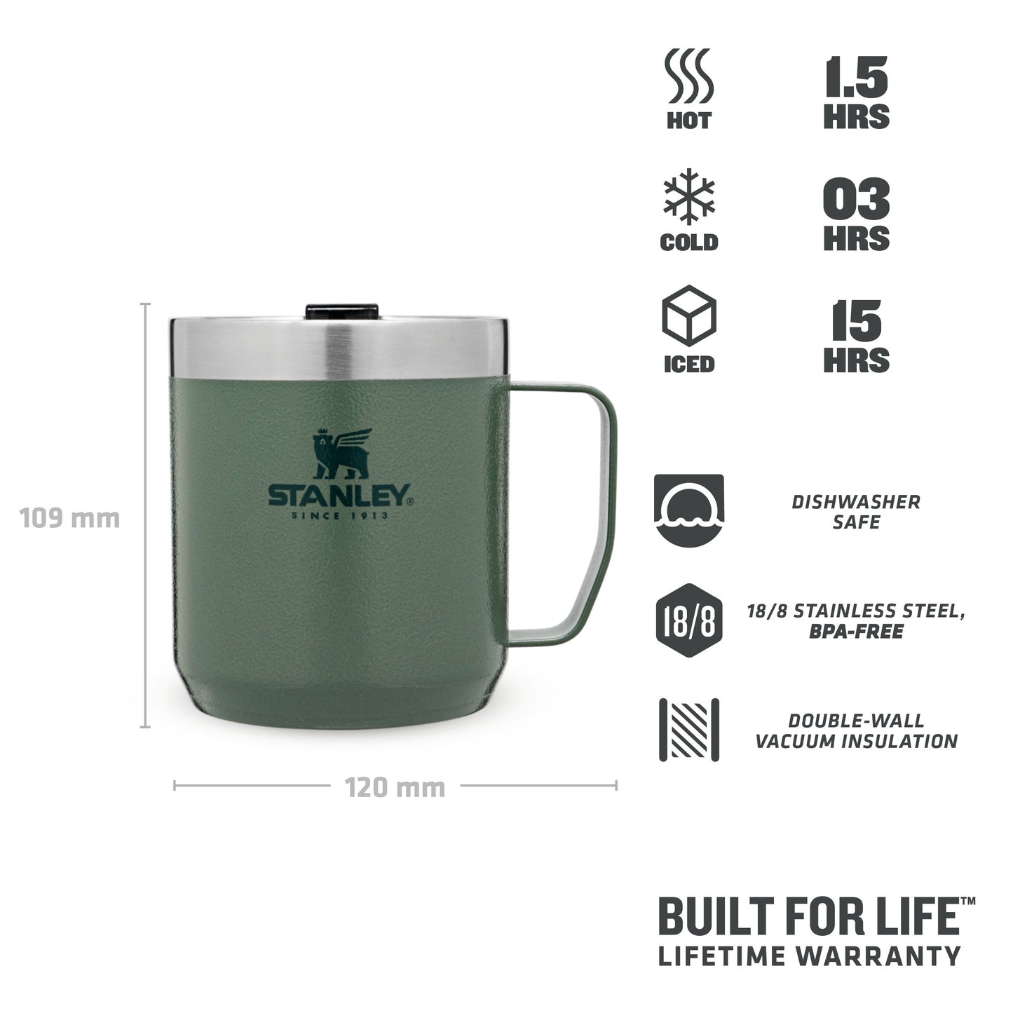 Classic Legendary Camp Mug | 0.35L - Ѕtаnlеу