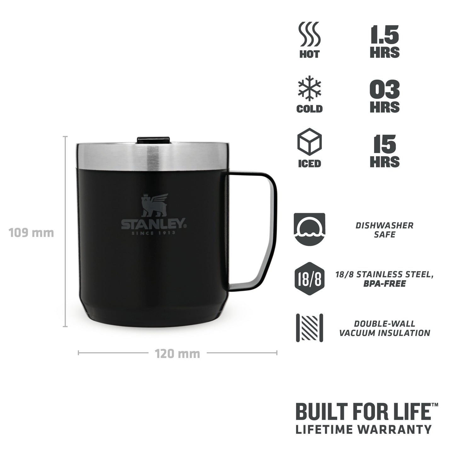 Classic Legendary Camp Mug | 0.35L - Ѕtаnlеу Create