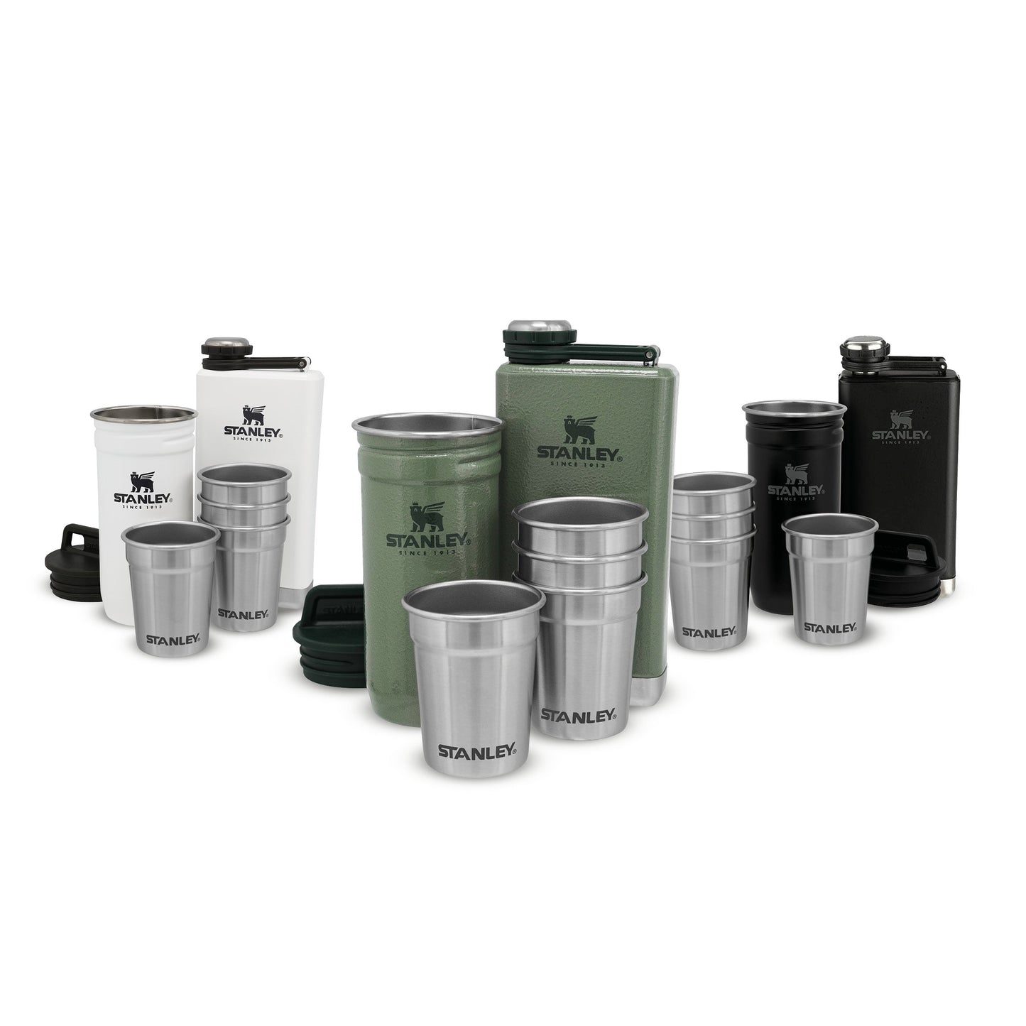 Adventure Pre-Party Shot Glass + Flask Set - Ѕtаnlеу