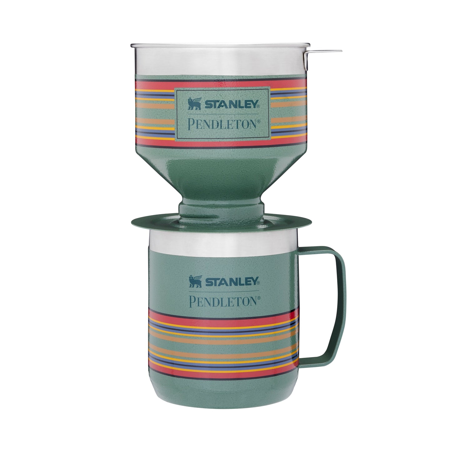 Pendleton Yakima Camp Stripes Perfect-Brew Pour Over Set - Ѕtаnlеу