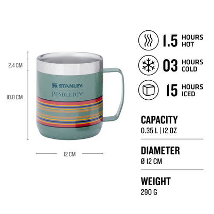 Pendleton Yakima Camp Stripes Perfect-Brew Pour Over Set - Ѕtаnlеу