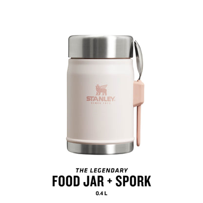 Classic Legendary Food Jar + Spork | 0.4L - Ѕtаnlеу
