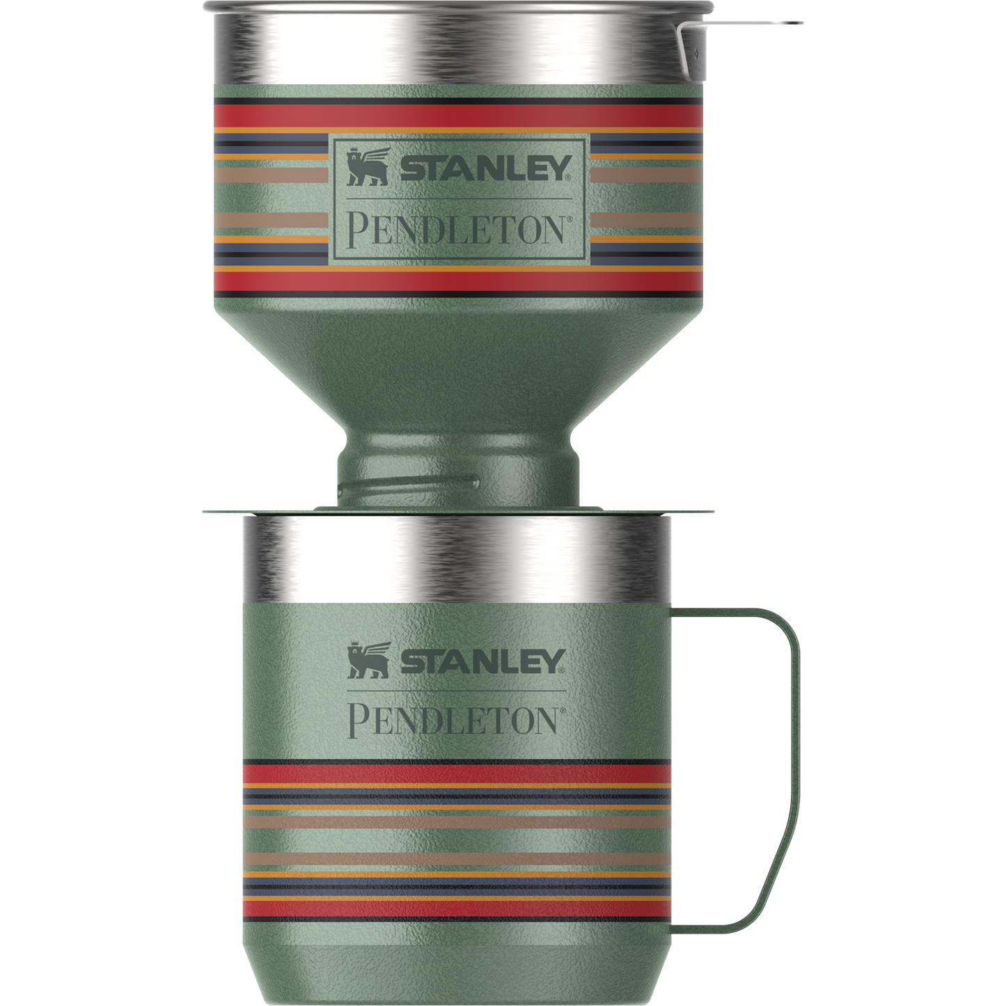 Pendleton Yakima Camp Stripes Perfect-Brew Pour Over Set - Ѕtаnlеу