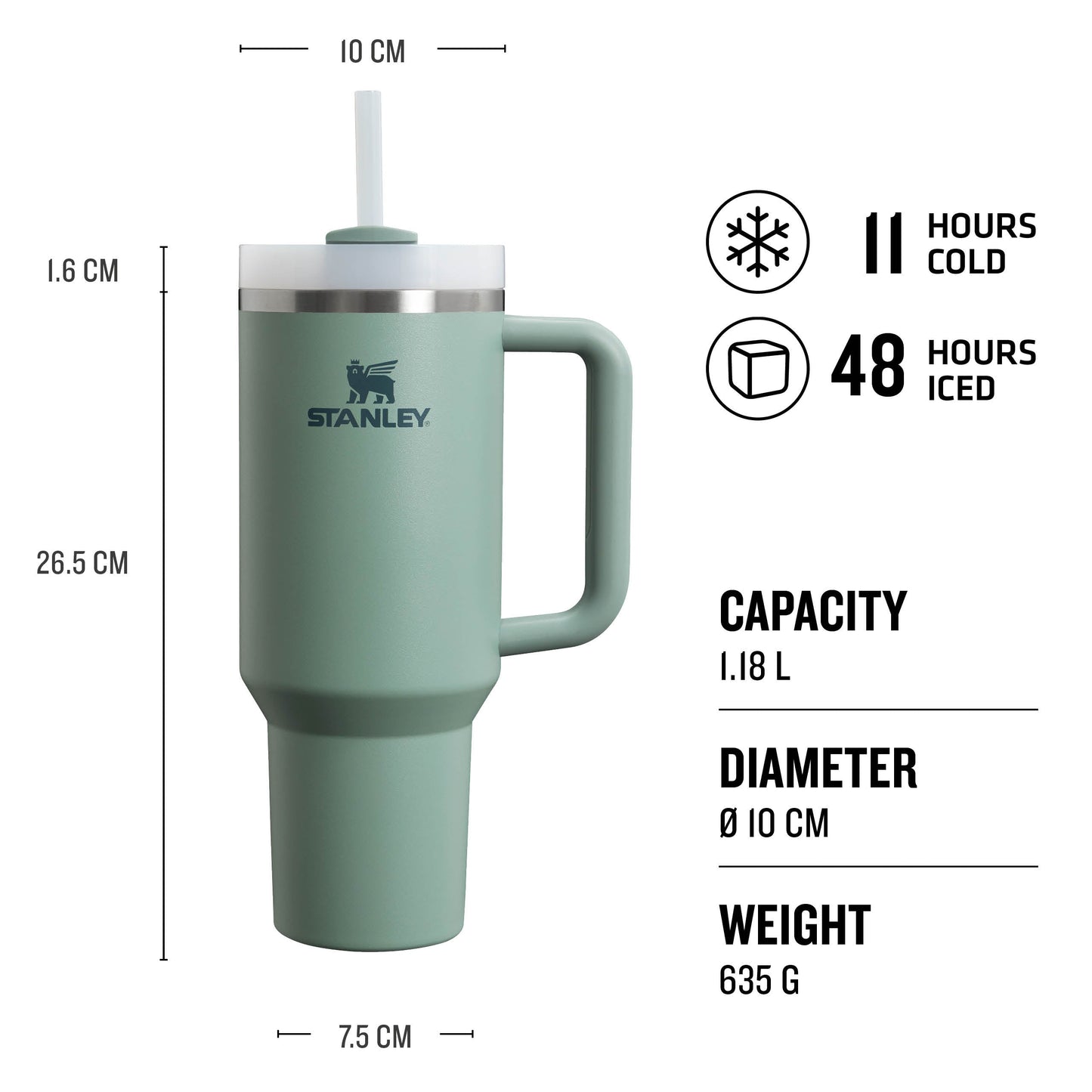 Quеnсhеr® H2.0 FlowState™ Tumbler | 1.18L