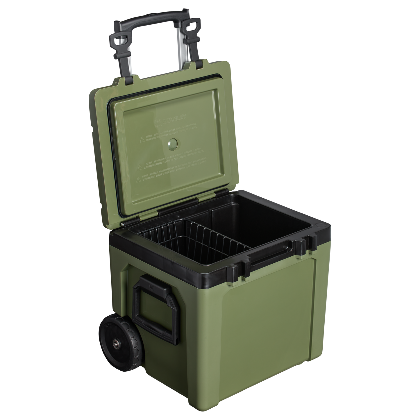 Easy-Carry Outdoor Wheeled Cooler | 47.3L - Ѕtаnlеу